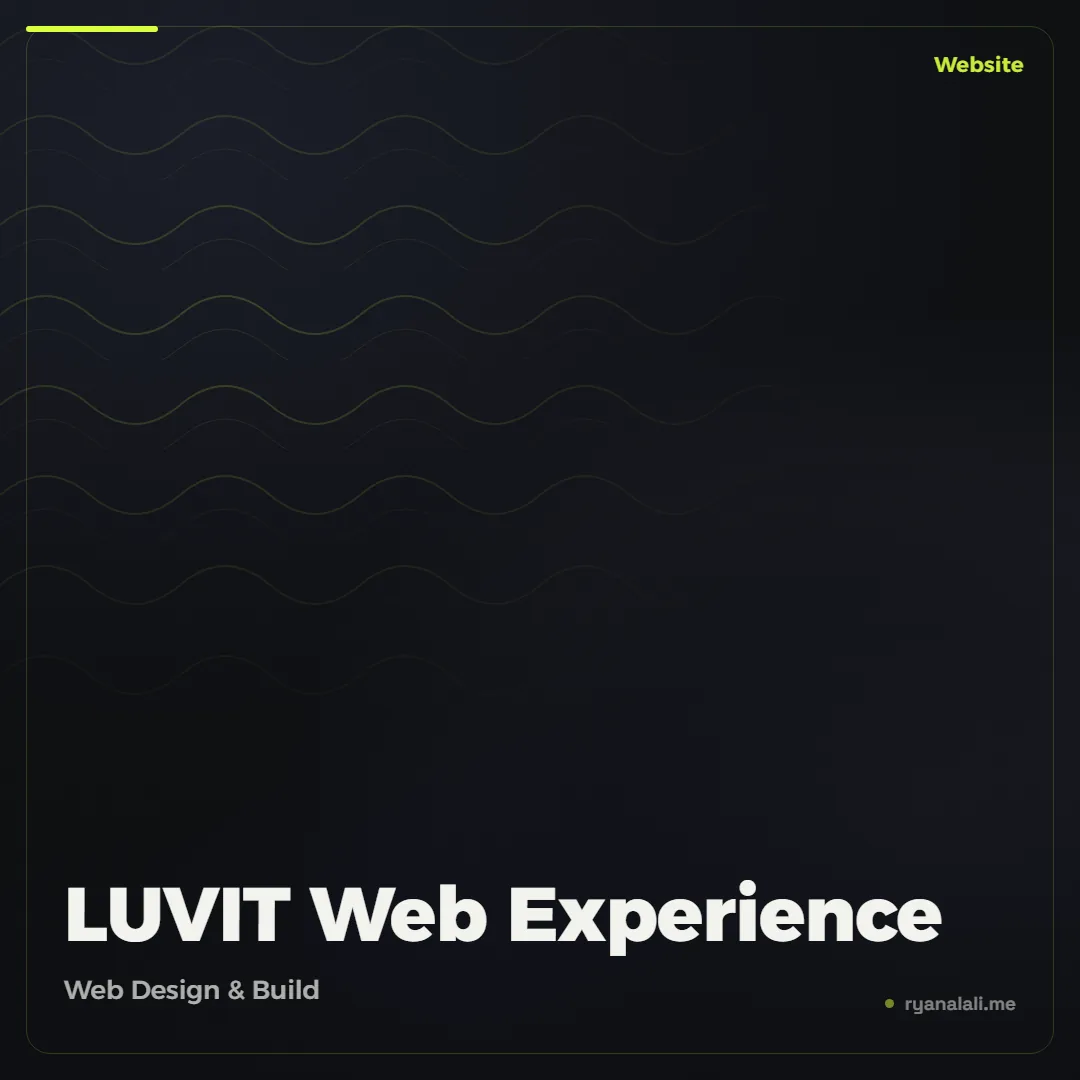 LUVIT Web Experience